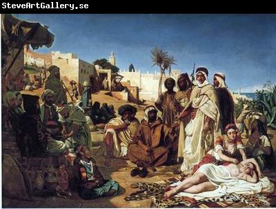 unknow artist Arab or Arabic people and life. Orientalism oil paintings 601